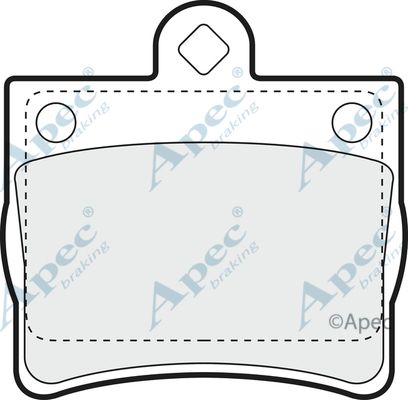 APEC BRAKING Jarrupala, levyjarru PAD967